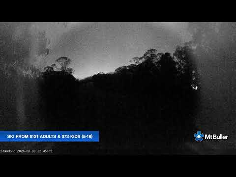 Mt Buller Standard Run Live snow cam captured at 9 June 2026, 12:46 pm