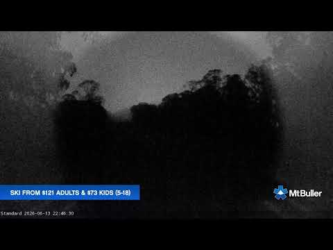 Mt Buller Standard Run Live snow cam captured at 13 June 2026, 12:50 pm