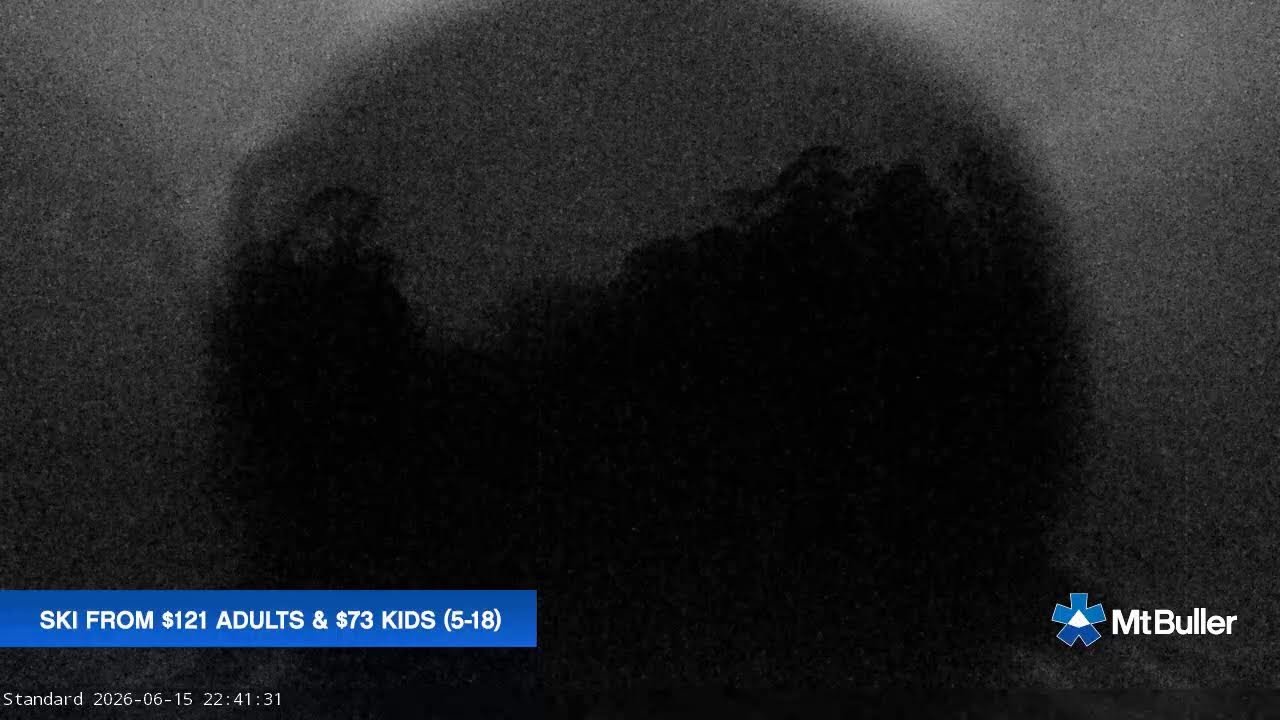 Mt Buller Standard Run Live snow cam captured at 15 June 2026, 12:42 pm