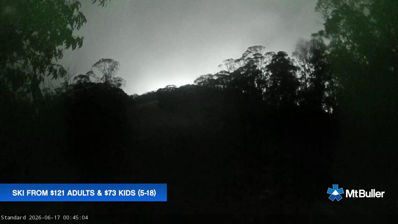 Mt Buller Standard Run Live snow cam captured at 16 June 2026, 2:48 pm