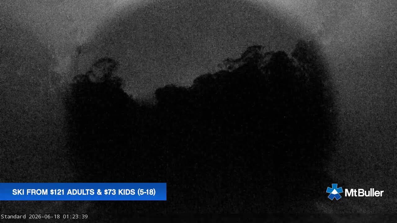 Mt Buller Standard Run Live snow cam captured at 17 June 2026, 3:24 pm