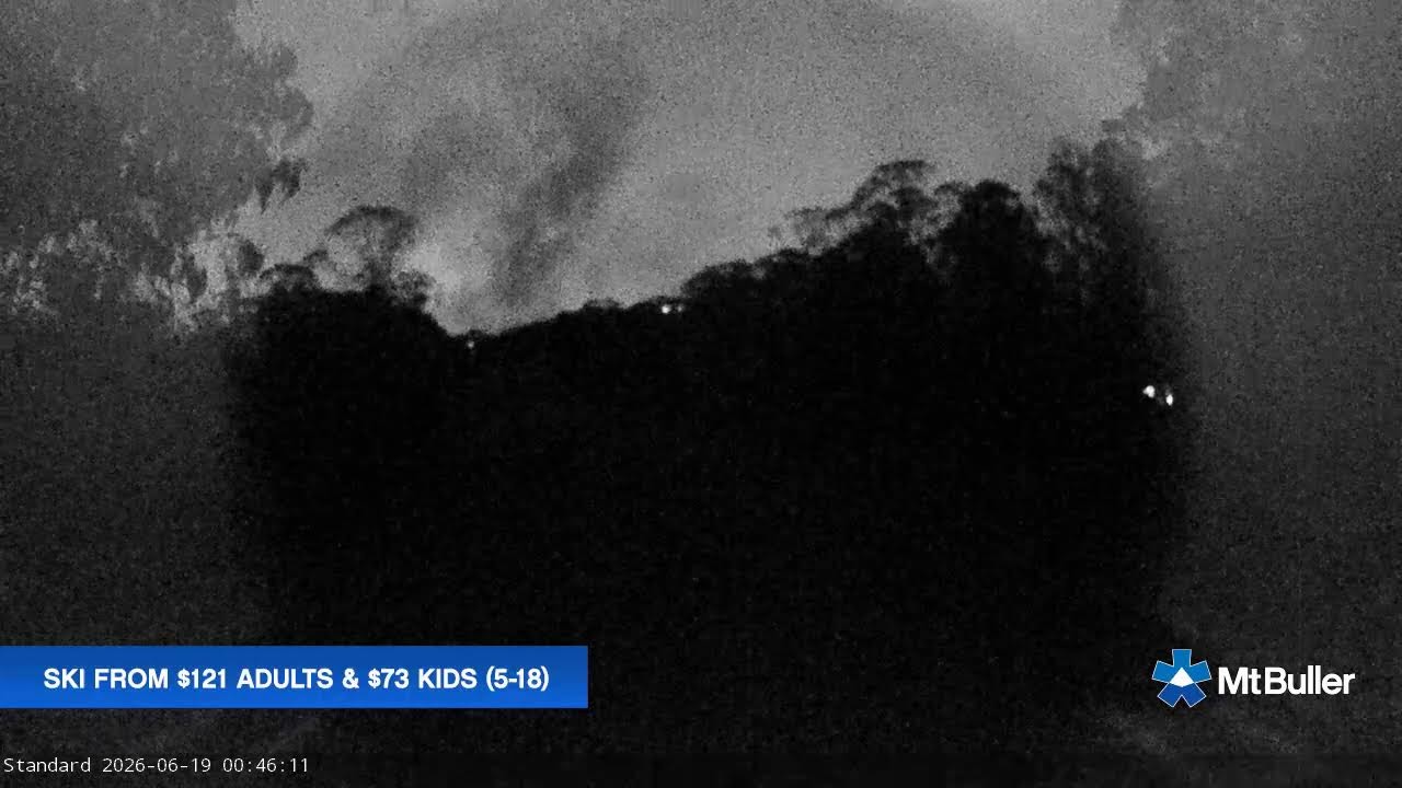Mt Buller Standard Run Live snow cam captured at 18 June 2026, 2:47 pm