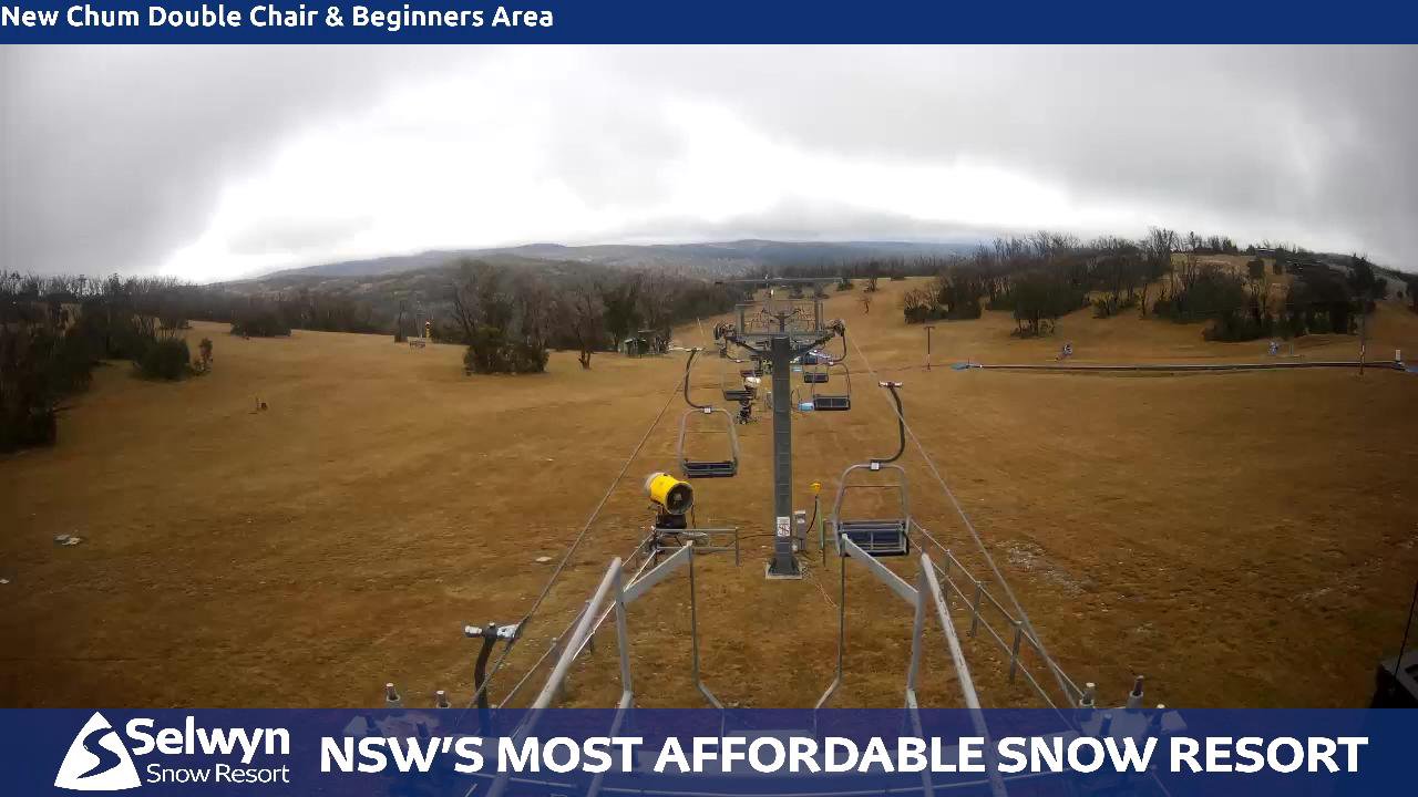 Selwyn Snow Resort Selwyn Live Stream snow cam captured at 19 June 2026, 4:48 am