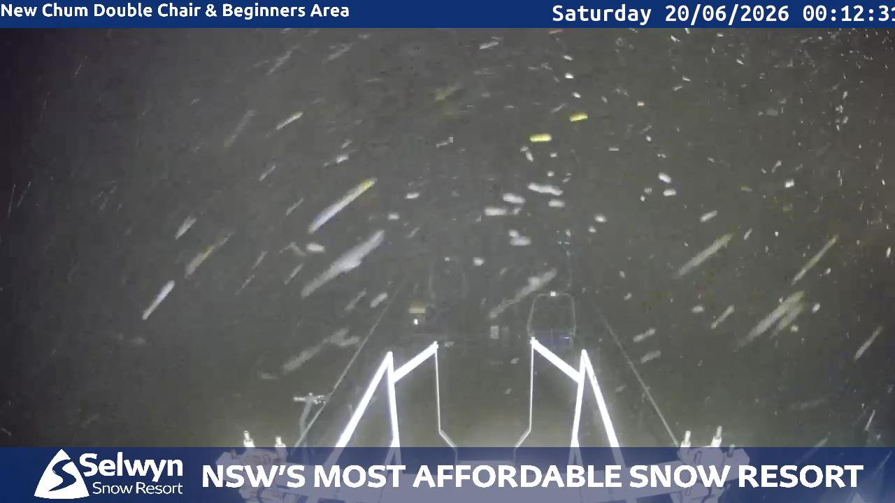 Selwyn Snow Resort Selwyn Live Stream snow cam captured at 19 June 2026, 2:18 pm
