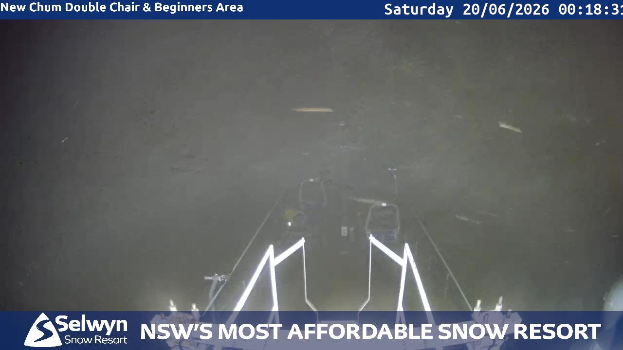 Selwyn Snow Resort Selwyn Live Stream snow cam captured at 19 June 2026, 2:24 pm