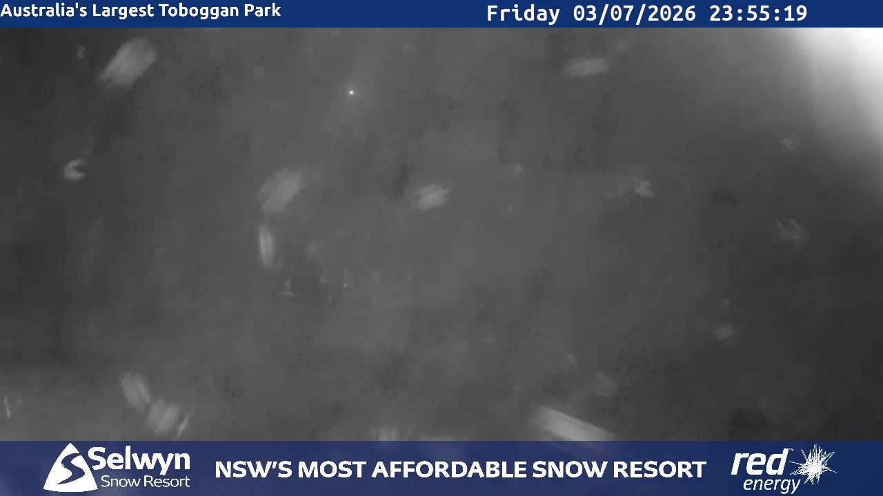 Selwyn Snow Resort Selwyn Live Stream snow cam captured at 3 July 2026 at 11:58 pm AEST