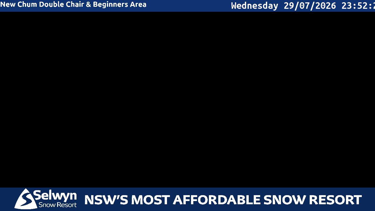 Selwyn Snow Resort Selwyn Live Stream snow cam captured at 29 July 2026 at 11:54 pm AEST