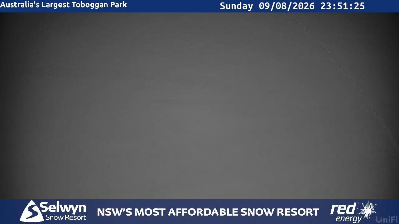 Selwyn Snow Resort Selwyn Live Stream snow cam captured at 9 August 2026 at 11:51 pm AEST