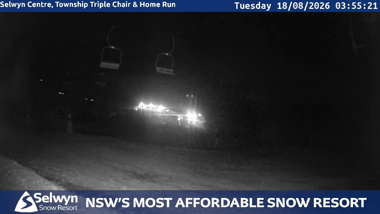 Selwyn Snow Resort latest representative frame captured at 18 August 2026 at 3:55 am AEST