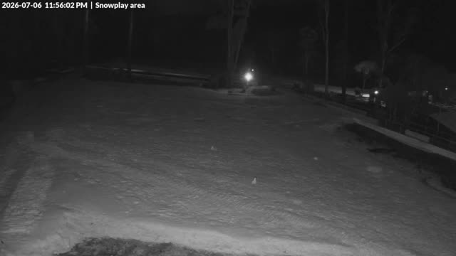 Corin Forest Snowplay Area Live snow cam captured at 6 July 2026 at 11:56 pm AEST