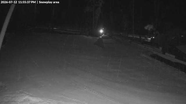Corin Forest Snowplay Area Live snow cam captured at 12 July 2026 at 11:55 pm AEST