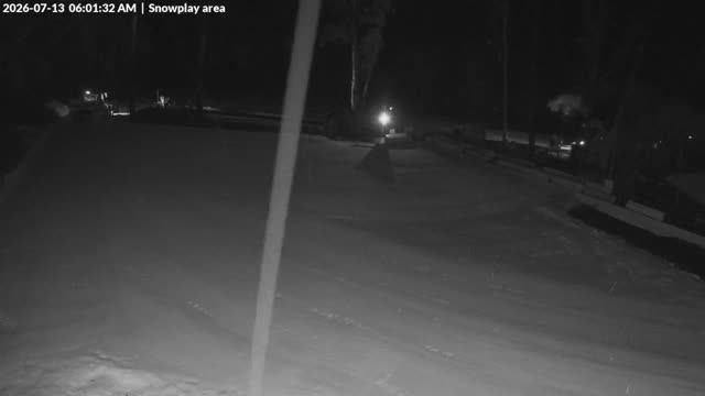 Corin Forest Snowplay Area Live snow cam captured at 13 July 2026 at 6:01 am AEST