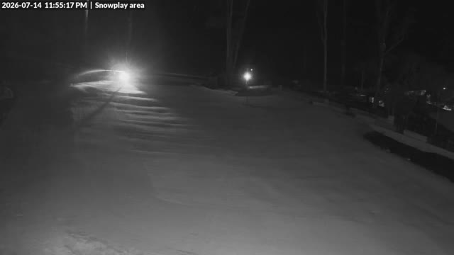Corin Forest Snowplay Area Live snow cam captured at 14 July 2026 at 11:55 pm AEST