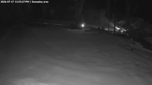 Corin Forest Snowplay Area Live snow cam captured at 17 July 2026 at 11:55 pm AEST