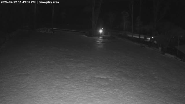 Corin Forest Snowplay Area Live snow cam captured at 22 July 2026 at 11:49 pm AEST