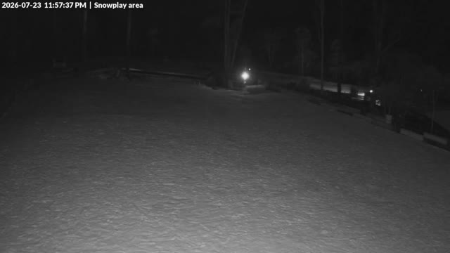 Corin Forest Snowplay Area Live snow cam captured at 23 July 2026 at 11:58 pm AEST