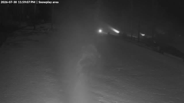 Corin Forest Snowplay Area Live snow cam captured at 30 July 2026 at 11:59 pm AEST