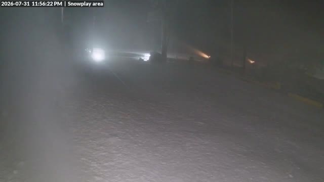 Corin Forest Snowplay Area Live snow cam captured at 31 July 2026 at 11:56 pm AEST