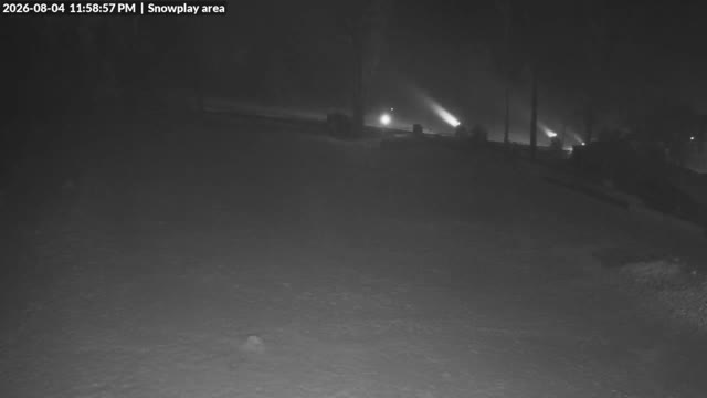 Corin Forest Snowplay Area Live snow cam captured at 4 August 2026 at 11:59 pm AEST