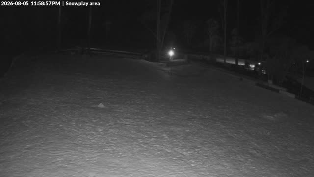 Corin Forest Snowplay Area Live snow cam captured at 5 August 2026 at 11:59 pm AEST