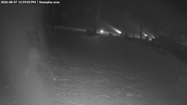 Corin Forest Snowplay Area Live snow cam captured at 7 August 2026 at 11:59 pm AEST