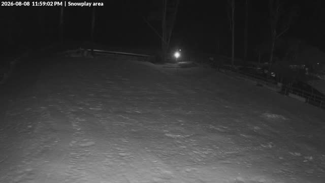 Corin Forest Snowplay Area Live snow cam captured at 8 August 2026 at 11:59 pm AEST