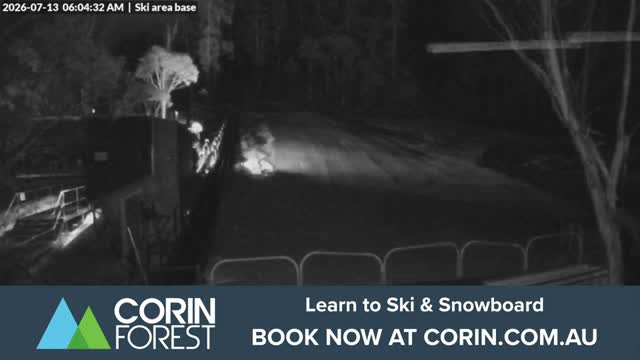 Corin Forest Ski Area Live snow cam captured at 13 July 2026 at 6:04 am AEST