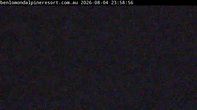 Ben Lomond Summit / Front Valley snow cam captured at 4 August 2026 at 11:59 pm AEST
